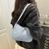 2025 Jeans Doce Estilo Feminino Casual Pequeno Fresco Outono Nova Moda Casual Uma Alça Transversal Portátil Axila Bolsa