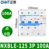 Disjuntor de Ar Chint Nxble com Circuito de Proteção contra Vazamento 1P2P3P4P Doméstico N Proteção contra Vazamento de Ar 32A63A