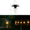 Luz solar para camping, luz colgante impermeable para exteriores con filamento de tungsteno, luz solar para patio, luz ambiental decorativa para jardín, lámpara colgante