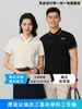 Camiseta de Hombre de Moda Verano Nueva Lujo Ligero Tendencia Versátil Cuello Bordado Estampado de Alta Gama Camisa Polo Cultural de Manga Corta