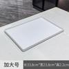 Bandeja Rectangular de PP para Hotel, Bandeja para Taza de Té y Toalla, Bandeja de Almacenamiento para Habitación de Huéspedes, Bandeja Comercial de Ángulo Recto para Hotel, Bandeja para Agua Potable