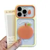 Adesivos de Frutas de Verão com Cores Contrastantes e Janelas Grandes São Adequados para Capas de Celular Apple 18Promax para Meninas com Bom Visual 17/16