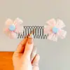 Fijación de Cabello de Bebé Pasador Invisible Herramienta de Peinado Linda para la Parte Posterior de la Cabeza Peine para el Cabello Peine de Tirar para Niños Accesorio para el Cabello Diadema