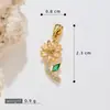 Venda Quente Doce e Fresco Colorido Gota de Óleo Margarida Girassol Pétala de Rosa Acessórios para Joias DIY Pingente