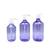 Botella de Plástico Vacía para Champú de 300 ml Botella Vacía Botella de Plástico para Gel de Ducha Acondicionador de 500 ml Botella Rellenable