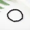 Pulseira de Corda Trançada Simples para Cabelo Dupla Utilização Elástico Básico para Prender Cabelo Fornecimento Atacado para Barracas