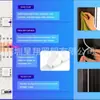 Tira de Luces LED RGB Graffiti Wifi 24 Teclas Alexa Voz 5050 App Música Colorida Atmósfera Tira de Luces Inteligente