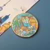 Moedas Comemorativas Personalizadas para Turistas de Cidade, Insígnias Metálicas Comemorativas de Campus, Artesanato Cultural e Criativo Feito Sob Medida