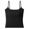 Nova Camisola de Algodão para Mulheres com Alças de Renda, Bojos no Peito, Caimento Justo, Adequada para Usar em Camadas ou Sozinha, Top Tubinho Base Tendência
