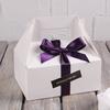En stock morado poliéster multitalle cinta para envolver regalos de boda cinta para envolver manualidades diy 23 m/rollo