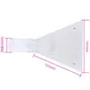 Acessórios Transparentes para Máquina de Limpeza a Vapor e Aspirador Jede, Diâmetro Interno de 32mm, Cabeça Extratora de Água para Limpeza de Carpetes, Sofás e Tecidos