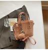 Bolso de Mano Pequeño de Marca Extranjera de Alta Calidad para Mujer, Bolso Cruzado Versátil de Moda Nuevo para Verano 2026, Bolso Tipo Cubo a la Moda