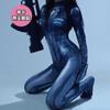 Body cos Feminino Preto Aranha MJ Estilo Igual Douyin Adulto Feminino Role-playing Sexy Roupas do Homem-Aranha