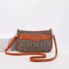 Bolsa de Axila Feminina Bolsa de Ombro Transversal Tendência Mãe PU Multi-Zíper Barraca de Rua Small Bag Grande Capacidade Bolsas