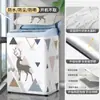 Funda para Lavadora Haier Impermeable Protector Solar Cubierta Cubrepolvo Rueda de Ondas Cubierta Abierta Midea Totalmente Automática Aislamiento Térmico Cubierta de Tela