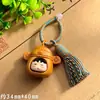 Novo Estilo Sandália Esculpida Personagem de Desenho Animado Chapéu Pingente Chaveiro Criativo Charme de Bolsa Acessório