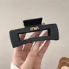 Pinza de tiburón extragrande con un toque de alta gama, pinza para el cabello exquisita y robusta para la parte posterior de la cabeza, adecuada para cabello grueso