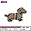 Parches Bordados en Stock Venta al por Mayor Accesorios para Ropa de Perro Dachshund Parches Tela Bordada para Toallas Diseños de Insignias para Perros Pequeños