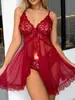 Exportação Europeia e Americana Novo Conjunto de Lingerie Sexy com Renda, Decote V, Alças, Multicor - Etiquetagem da Nova Geração Temu Hiyin
