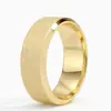 Anel masculino de aço inoxidável fosco 8mm Transfronteiriço Yiwu joias simples de moda atacado de joias fábrica