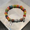 Pulseras de puesto al por mayor más vendidas, estilos de celebridad de Internet, pulseras sin repetición, modelos de vidrio DIY estilo chino súper de hadas