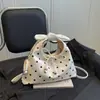 2026 Verano Nuevo Elegante Alta Apariencia Lazo Lunares Moda Simple Versátil Bolso de Hombro Cruzado