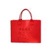 Bolsa de fieltro personalizada para el Festival de Medio Otoño, bolsa de regalo de fieltro para fiestas corporativas, bolsa de fieltro de alta gama con logotipo corporativo