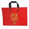 Saco para roupas atacado saco de presente plástico manual sacola de compras loja de roupas saco para roupas sacola tote PE impressa impressão