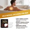 Patch de Cuidados Masculinos LANISKA: Cuidado diário para o corpo masculino, adere à pele, é leve, hidratante e suave para a pele