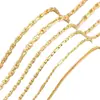Collar de Cadena Sencilla de 18K Cadena de Monedero Chopin Colgante Versátil Europeo y Americano con Cadena Fábrica