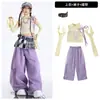 Trajes de niña para danza jazz, atuendos modernos de niña para hip-hop y street dance, trajes geniales y elegantes para desfile de grupo de chicas y actuación en escenario
