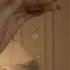 Nuevo Collar de Flor Completa de Diamantes para Mujer Diseño de Nicho ins Dulce Lindo Femenino Lujo Ligero Gama Alta Versátil Cadena para Clavícula
