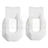 Adecuado para modelos Jeep Wrangler 18-24, Accesorios de Embellecedor de Cubierta de Pestillo de Capó de ABS
