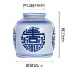 Jingdezhen Novo Estilo Chinês Vaso de Cerâmica Vaso Decorativo Ornamentos de Cerâmica Acessórios para Casa Vaso Antigo Hidropônico Bule de Chá