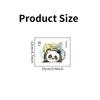 Shangyi Kg24015 Panda Switch Adhesivo Decorativo de Pared Pvc Autoadhesivo Removible Sala de Estar Dormitorio Adhesivo para Interruptor Venta al por Mayor
