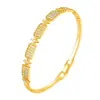 Pulsera Retro Europea y Americana de Lujo Ligero con Microincrustaciones de Cobre para Mujer, Joyería Versátil y que No se Desvanece, Best-Seller Transfronterizo