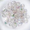 Accesorios para pulseras de cuentas de linterna transparentes, accesorios de joyería de moda transfronteriza, cuentas de vidrio para bricolaje, cuentas de cristal a granel.