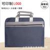 Xinster 903 Maletín Multicapa de Gran Capacidad, Bolso de Mano, Portadocumentos, Bolso de Negocios Casual para Conferencias, Impresible