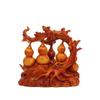 Artesanías de resina nuevo Wufu Linmen Fu Lu Shou Xi Cai calabaza adornos para el hogar creativo chino suerte mayoreo