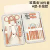 Kit de Cortadores de Unha 19 peças Beleza faca de pedicure para unhas tesoura kit de cuidados kit de manicure cortadores de unha cortadores de unha