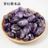 Atacado do Fabricante Pedras Naturais Roladas de Cristal, Pó de Pedra Desmagnetizante, Citrino Amarelo de Cristal, Pedra de Aromaterapia, Pedra Difusora, Pedra Decorativa para Aquário