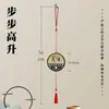 Enfeite de Pendurar Vermelho em Papel Vazado, Estilo Chinês, Caligrafia em Branco para o Festival da Primavera, Cartão de Bênção Criativo, Decoração de Escultura em Madeira Estilo Antigo