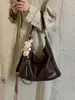 Bolso de hombro de moda transfronterizo para mujer, bolso de mano vintage de gran capacidad, bolso cruzado, diseño de nicho, mochila casual para estudiante