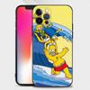 Funda para teléfono de los Simpsons para iPhone15