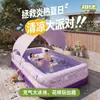 Piscina Inflável Infantil de PVC, Piscina Grande para Família ao Ar Livre, Piscina para Bebês de Plástico Espessado