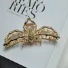 Novo prendedor de cabelo garra de aranha estilo europeu e americano para mulheres, presilha para coques na parte de trás da cabeça, prendedor tubarão, acessório de cabelo de verão