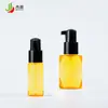 Botella de loción al por mayor 70ml botella de aceite esencia para cuidado del cabello fragancia botella de aceite limpiador botella de plástico divisible para acondicionador PET