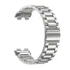 Compatível com Honor Band 11m Lanis 11pro pulseira magnética metal três elos aço inoxidável moderno cor simples