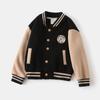 Uniformes de Beisebol para Meninos Atacado Outono e Inverno 2025 Estilo Coreano Casaco Grosso para Meninos Macacão de Bebê Aveludado Quente Top Dropshipping