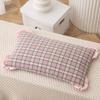 Almohada de Trigo Sarraceno Puro para Niños Haoyiju Rellena con Cáscara de Trigo Sarraceno Completa y Almohada de Trigo Sarraceno Rellena Almohada de Flores Pelo de Mancha